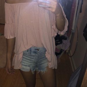 Off the shoulder top